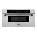 ZLINE 30" 1.2 cu. ft. Built-In Microwave Drawer in Stainless Steel - MWD-30