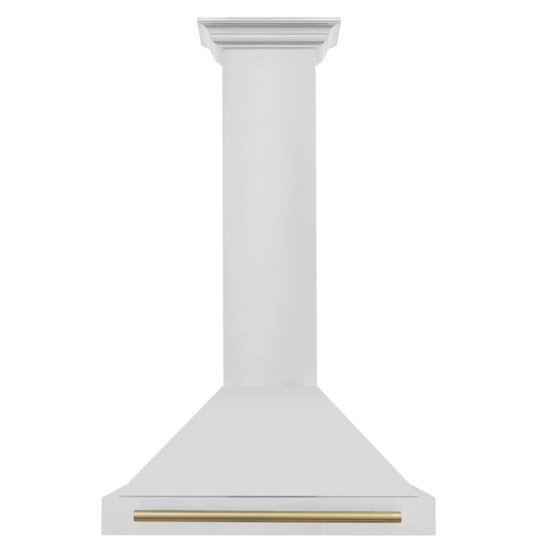 ZLINE 30" Autograph Edition Stainless Steel Range Hood with Stainless Steel Shell KB4STZ-30