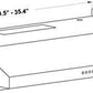 ZLINE 30 in. 280 CFM Under Cabinet Range Hood in Stainless Steel