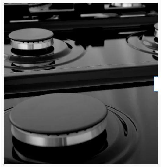 ZLINE 30" Porcelain Rangetop in DuraSnow Stainless Steel with 4 Gas Burners
