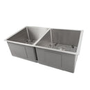 ZLINE 33" Anton Undermount Double Bowl Kitchen Sink with Bottom Grid