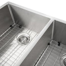 ZLINE 36" Anton Undermount Double Bowl Kitchen Sink with Bottom Grid
