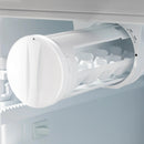 ZLINE 36" Autograph Edition 22.5 cu. ft Freestanding French Door Refrigerator with Ice Maker in Fingerprint Resistant Black Stainless Steel with Accents