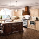 ZLINE 36" Courchevel Farmhouse Apron Mount Double Bowl Kitchen Sink with Bottom Grid 