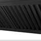 ZLINE 36 In. Autograph Edition Black Stainless Steel Range Hood with Champagne Bronze Handle, BS655Z-36-CB