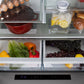 ZLINE 36 In. French Door Refrigerator Counter Depth Fingerprint with Water and Ice Dispenser