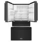ZLINE 36 In. French Door Refrigerator Counter Depth Fingerprint with Water and Ice Dispenser
