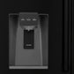 ZLINE 36 In. French Door Refrigerator Counter Depth Fingerprint with Water and Ice Dispenser