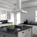 ZLINE 4-Piece Appliance Package - 30 In. Rangetop, Range Hood, Refrigerator, and Double Wall Oven in Stainless Steel - 4KPR-RTRH30-AWS