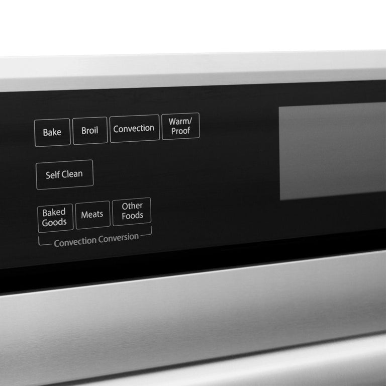 ZLINE 4-Piece Appliance Package - 30 In. Rangetop, Range Hood, Refrigerator, and Double Wall Oven in Stainless Steel - 4KPR-RTRH30-AWS