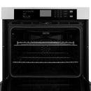 ZLINE Appliance Package - 4-Piece Appliance Package - 48 In. Rangetop, Wall Oven, Refrigerator, and Microwave Oven in Stainless Steel - 4KPR-RT48-MWAWS