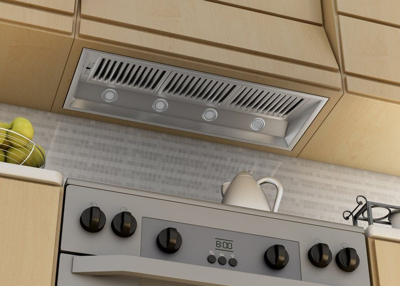 ZLINE 46-Inch Range Hood Insert in Stainless Steel - 18-Inch Depth (698-46)