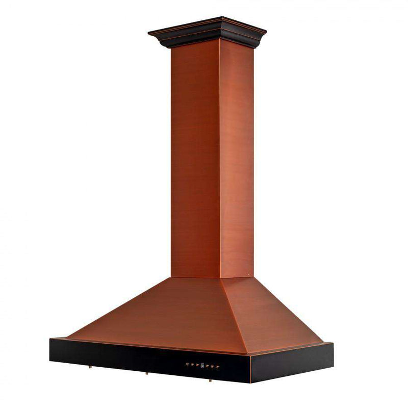 ZLINE 48-Inch Designer Series Copper Finish Wall Range Hood (KB2-CBXXX-48)