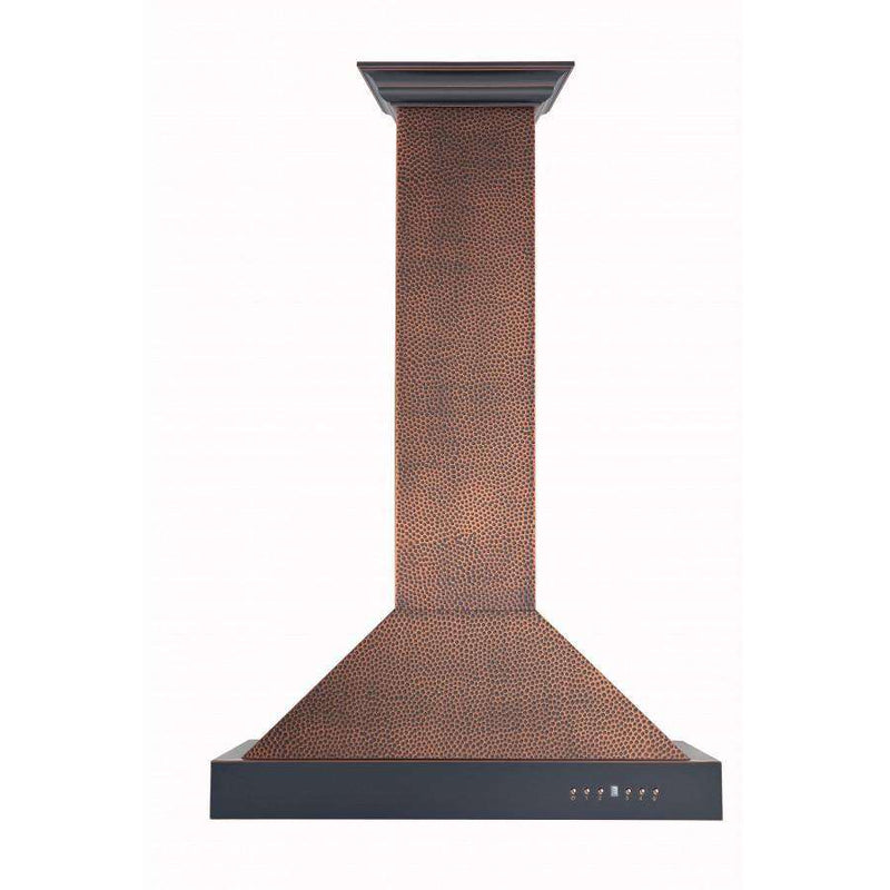 ZLINE 48-Inch Hand-Hammered Copper Wall Range Hood (KB2-HBXXX-48)