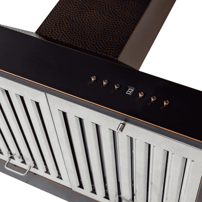 ZLINE 48-Inch Hand-Hammered Copper Wall Range Hood (KB2-HBXXX-48)