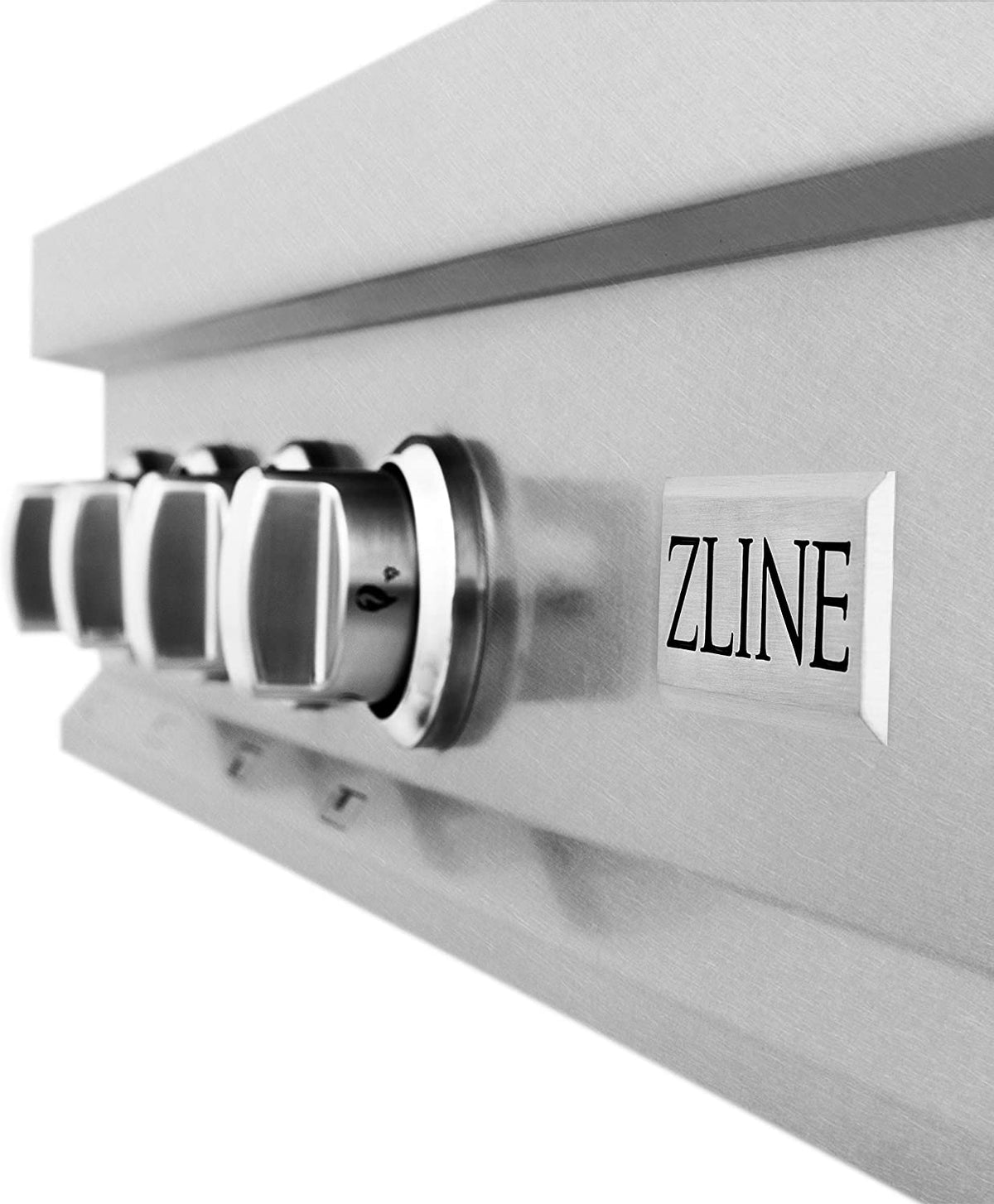ZLINE 48" Porcelain Rangetop in DuraSnow Stainless Steel with 7 Gas Burners - RTS-48