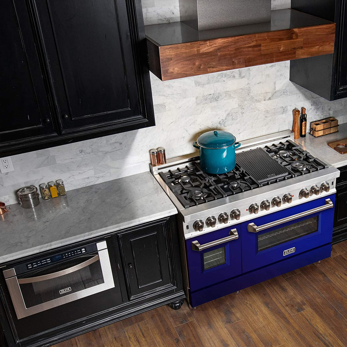 ZLINE 48" Professional Dual Fuel Range in Stainless Steel Gas Stove and Electric Oven