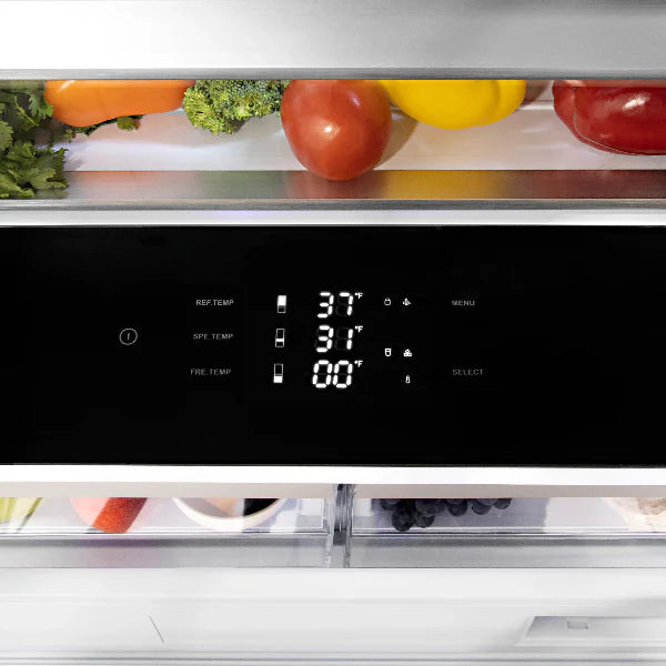 ZLINE 60 Refrigerator temperature panel