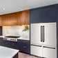 ZLINE 60" Autograph Edition 32.2 cu. ft. Built-in 4-Door French Door Refrigerator with Internal Water and Ice Dispenser in Stainless Steel with Accents RBIVZ-304-60
