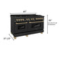 ZLINE 60 Inch Autograph Edition Dual Fuel Range in Black Stainless Steel with Champagne Bronze Accents, RABZ-60-CB