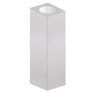 ZLINE 61 in. DuraSnow Stainless Steel Chimney Extension for Ceilings up to 12.5 ft. - 8GL14iS-E