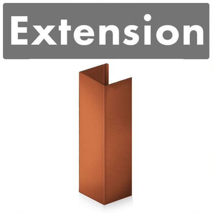 ZLINE 61 in. Extended Chimney and Crown - 8KBC-E