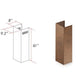 ZLINE 61 in. Extended Chimney and Crown - 8KBH-E
