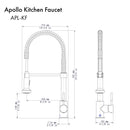 ZLINE Apollo Kitchen Faucet with Color Options