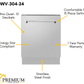 ZLINE Appliance Package - 36 in. Dual Fuel Range, Range Hood, Microwave Drawer, 3 Rack Dishwasher - 4KP-RARH36-MWDWV