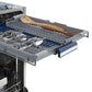 ZLINE Appliance Package - 36 in. Dual Fuel Range, Range Hood, Microwave Drawer, 3 Rack Dishwasher - 4KP-RARH36-MWDWV