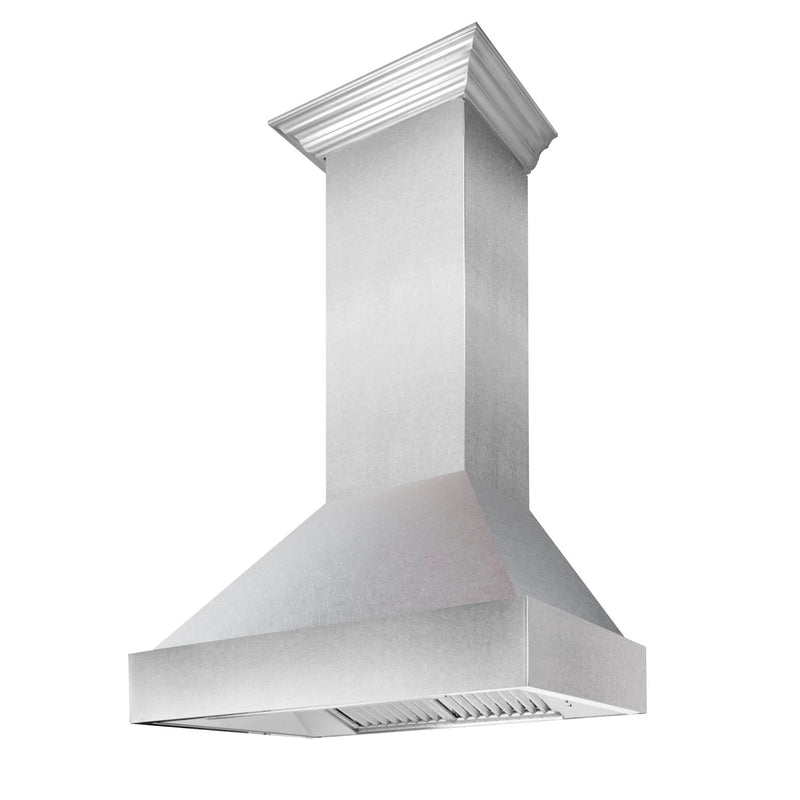 ZLINE Appliance Package -36" Kitchen Package with DuraSnow® Stainless Dual Fuel Range, Ducted Vent Range Hood and Tall Tub Dishwasher - 3KP-RASRH36-DWV