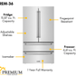 ZLINE Appliance Package - 48 in. Dual Fuel Range, Range Hood, 3 Rack Dishwasher, Refrigerator - 4KPR-RARH48-DWV