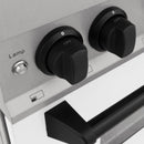 ZLINE Autograph Edition 36" 4.6 cu. ft. Dual Fuel Range with Gas Stove and Electric Oven in DuraSnow Stainless Steel with White Matte Door and Accents