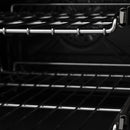 ZLINE Autograph Edition 36" 4.6 cu. ft. Dual Fuel Range with Gas Stove and Electric Oven in Stainless Steel with White Matte Door and Accents