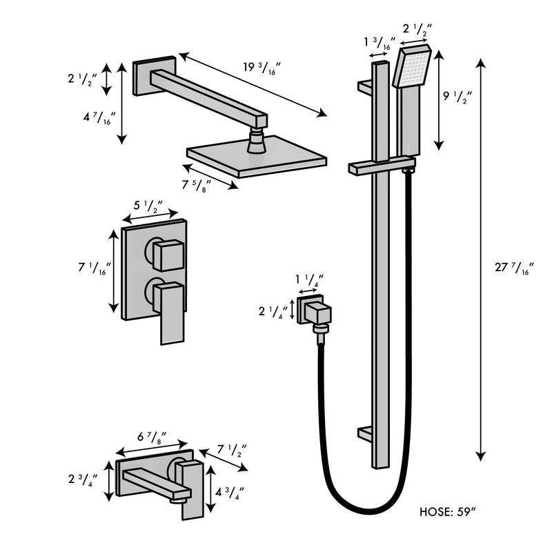 ZLINE Bliss Shower System