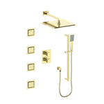 ZLINE Crystal Bay Thermostatic Shower System with Body Jets