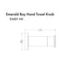 ZLINE Emerald Bay Towel Hook with color options