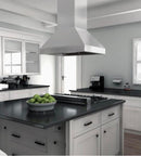 ZLINE Island Mount Range Hood in Stainless Steel