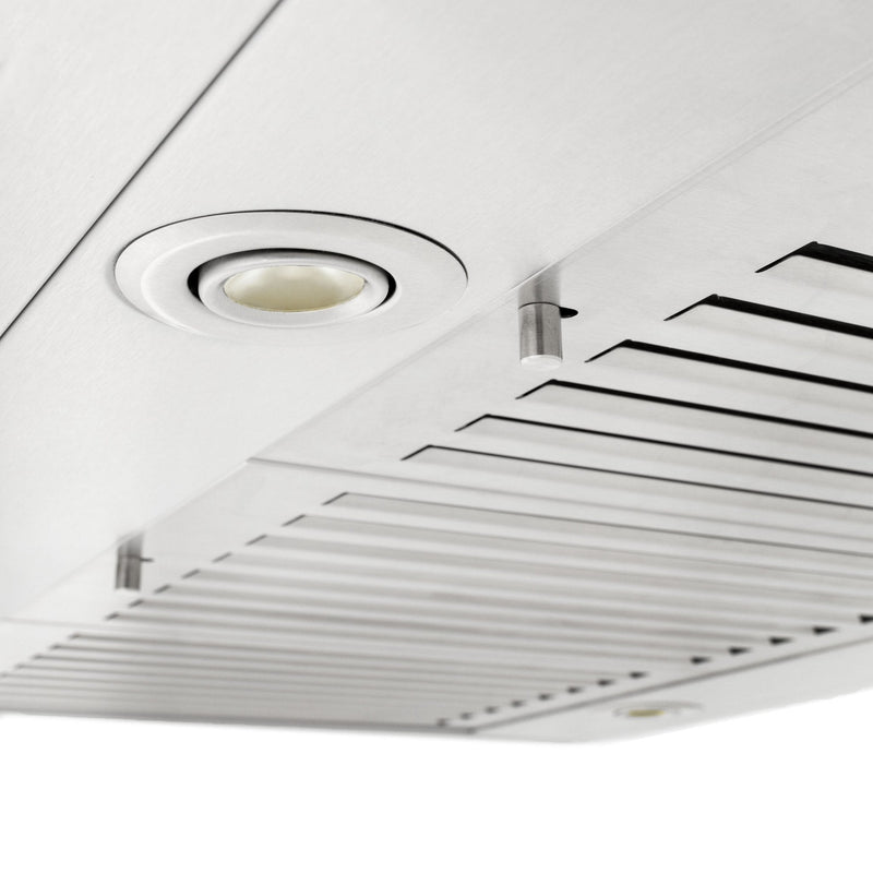 ZLINE Island Mount Range Hood in Stainless Steel