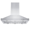 ZLINE Island Mount Range Hood in Stainless Steel
