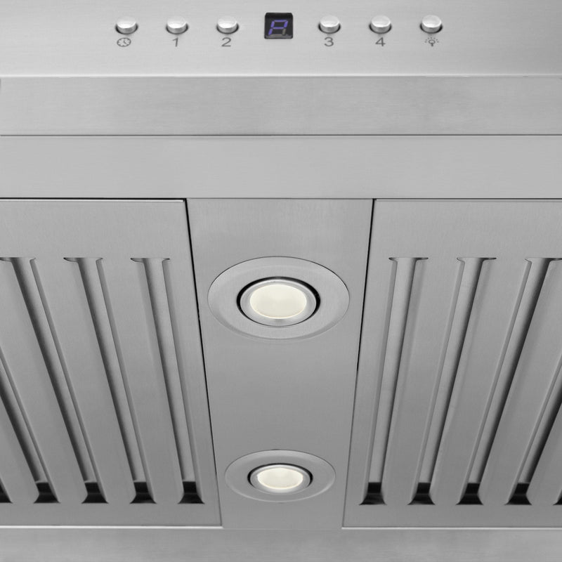 ZLINE Island Mount Range Hood in Stainless Steel & Glass