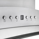 ZLINE Island Mount Range Hood in Stainless Steel & Glass