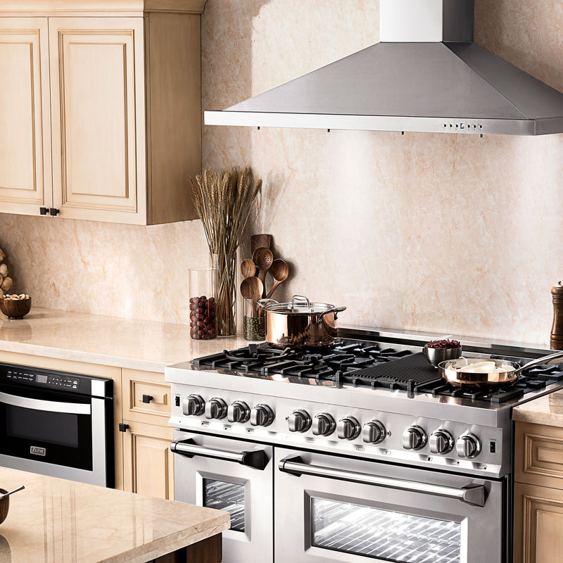 ZLINE Outdoor Wall Mount Range Hood in Stainless Steel