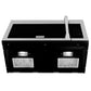 ZLINE Over the Range Convection Microwave Oven in Stainless Steel with Traditional Handle and Sensor Cooking
