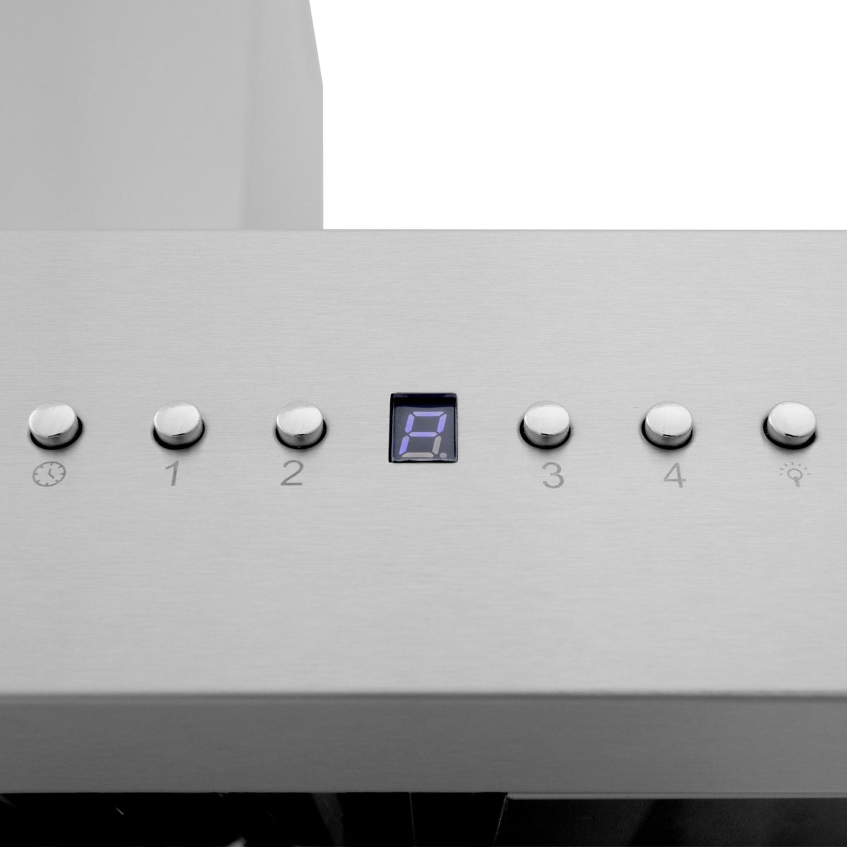 ZLINE Professional Wall Mount Range Hood in Stainless Steel with Built-in CrownSound Bluetooth Speakers - 667CRN-BT