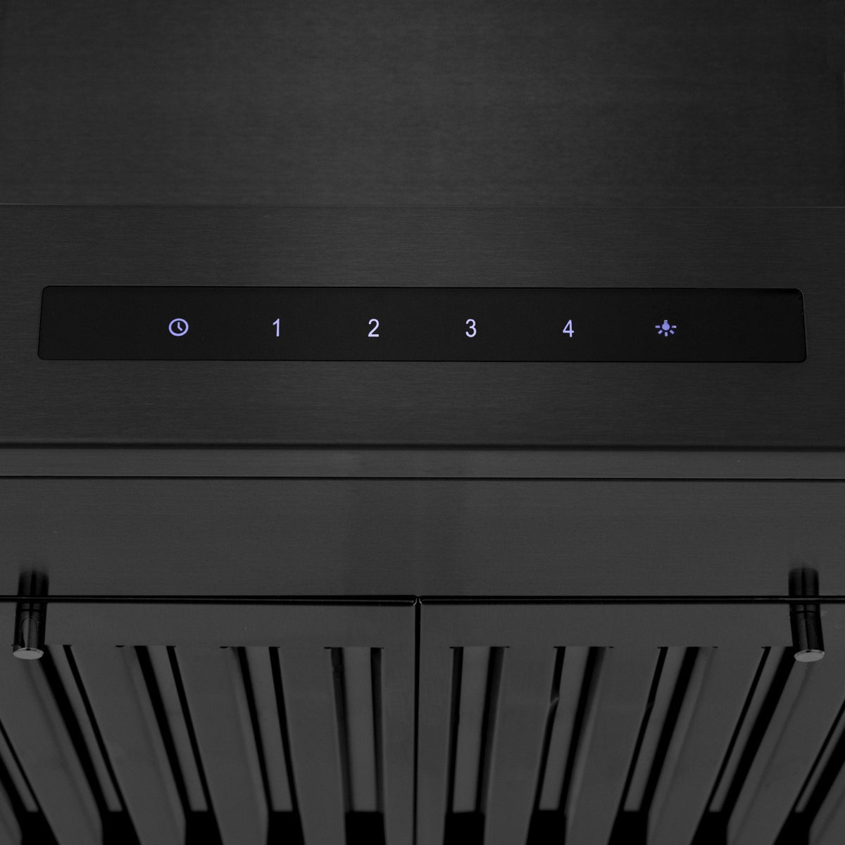 ZLINE Wall Mount Range Hood in Black Stainless Steel