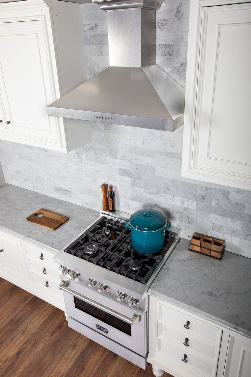 ZLINE Wall Mount Range Hood in DuraSnow Stainless Steel 