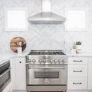 ZLINE Wall Mount Range Hood in DuraSnow Stainless Steel 