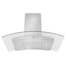 ZLINE Wall Mount Range Hood in Stainless Steel & Glass - KN4