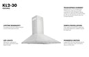 ZLINE Wall Mount Range Hood in Stainless Steel